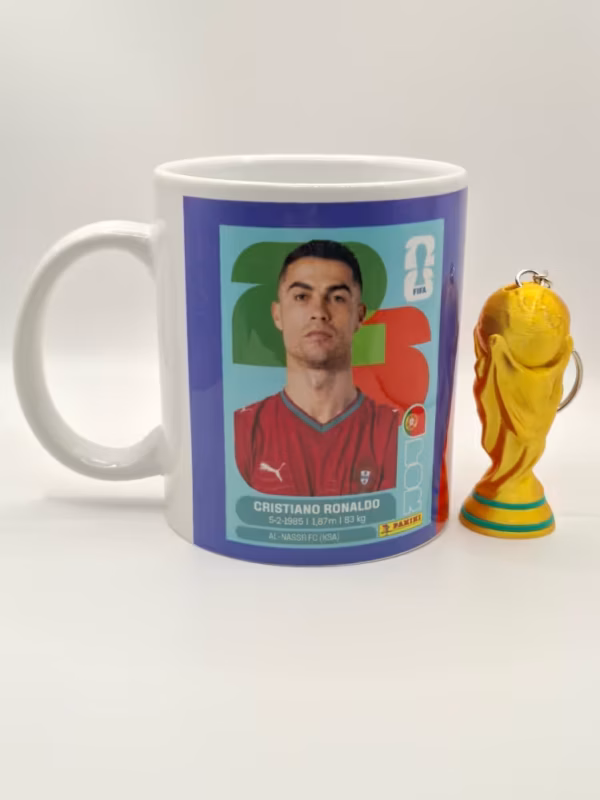 mug y llavero copa del mundo